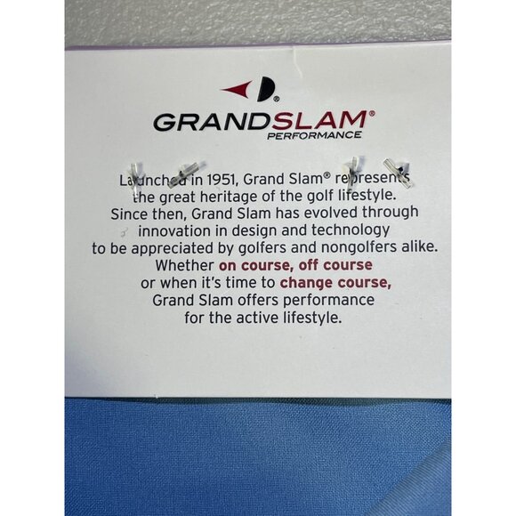 Grand Slam Mens Size 38 Blue Camo Print Golf Shorts 4-Way Stretch - Picture 11 of 12